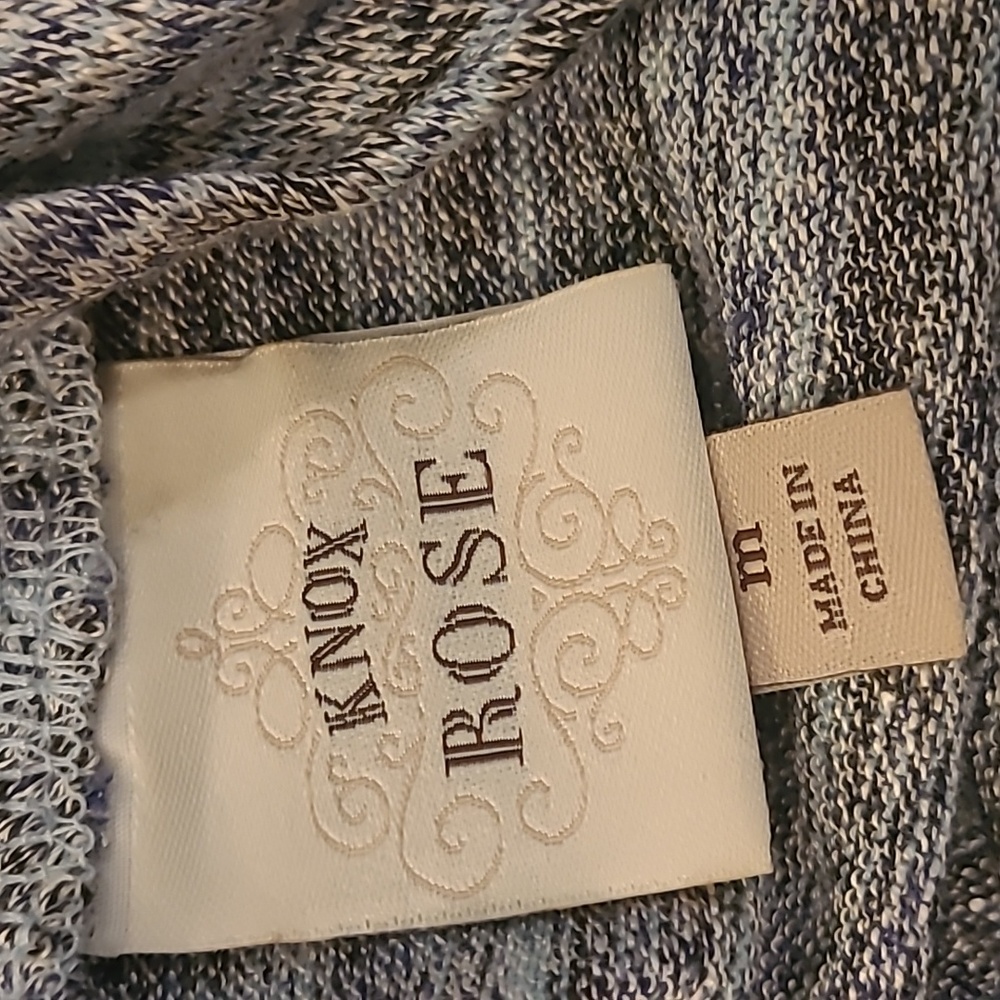 Knox Rose Sleeveless Knit Sweater Tunic Dress - Picture 5 of 6